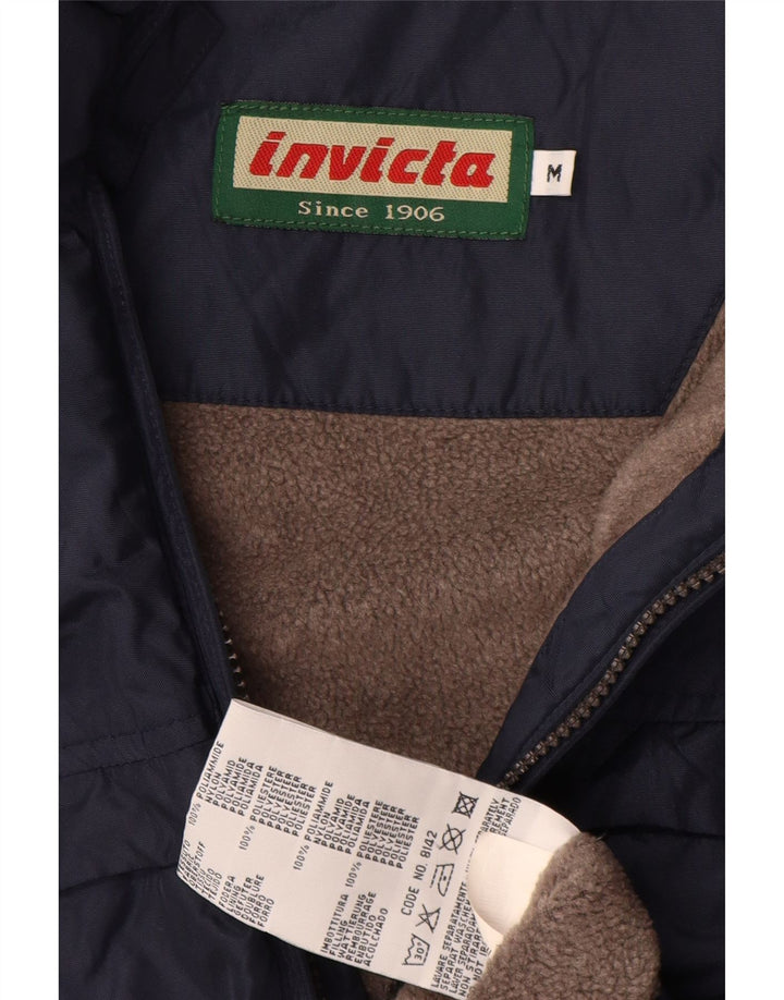 Jaqueta corta-vento masculina Invicta UK 38 poliamida azul marinho médio