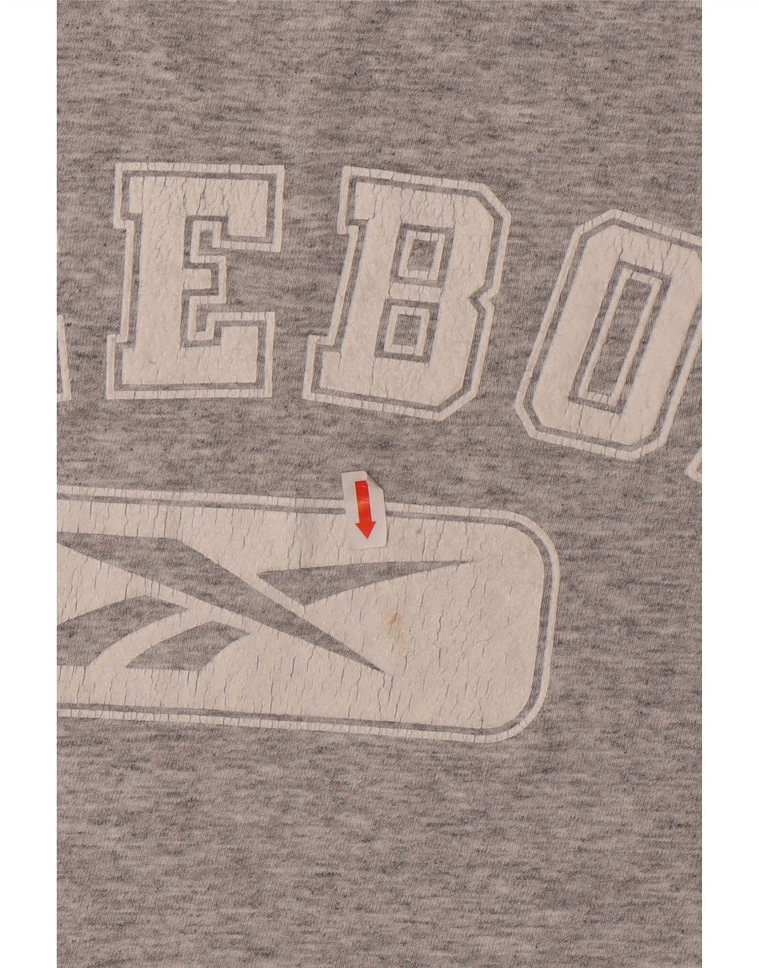 REEBOK Mens Graphic T-Shirt Top Large Grey Vintage Reebok and Second-Hand Reebok from Messina Hembry 