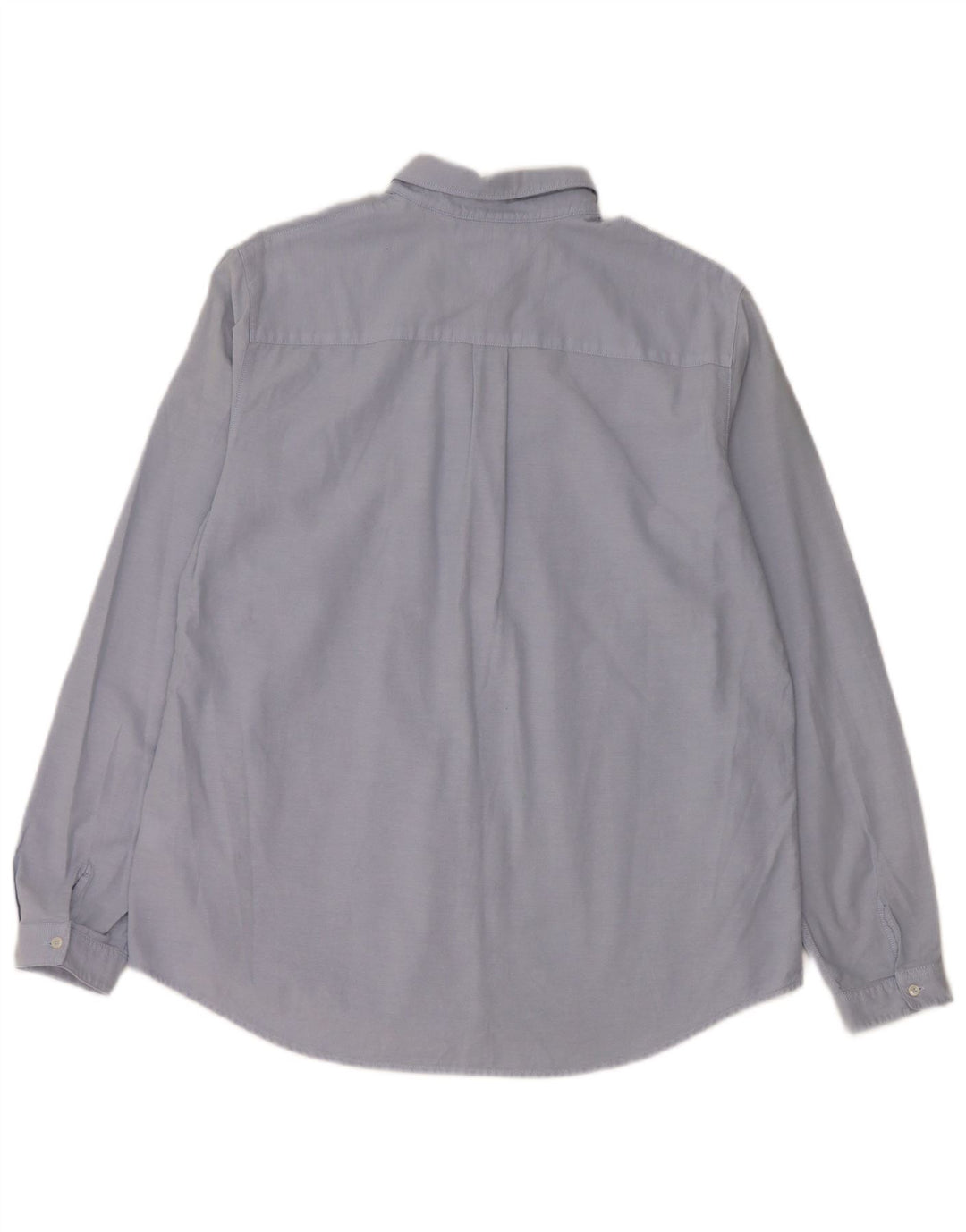 Camisa feminina TOMMY HILFIGER regular fit US 10 grande algodão azul