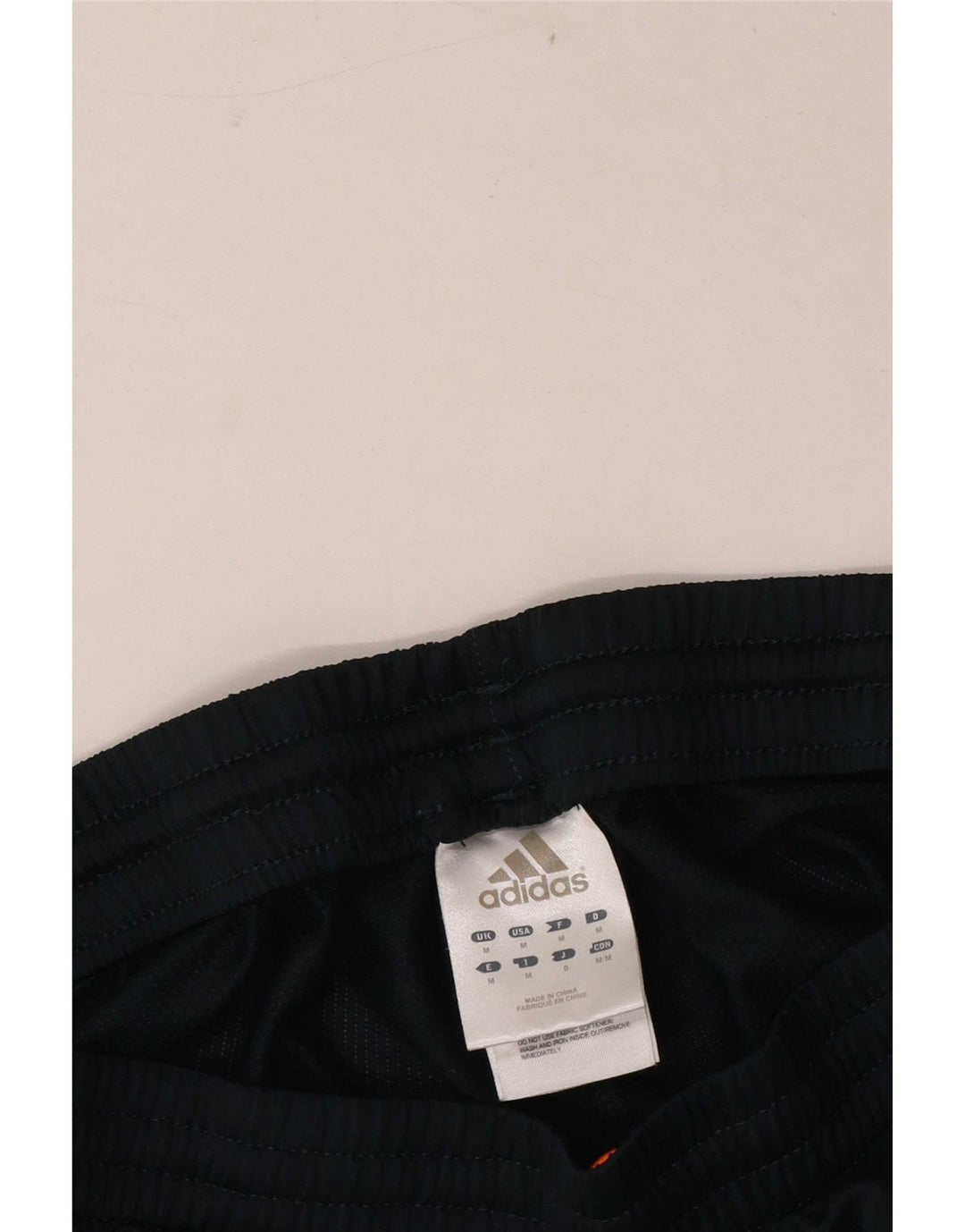 Shorts esportivos gráficos masculinos Adidas médio azul marinho poliéster