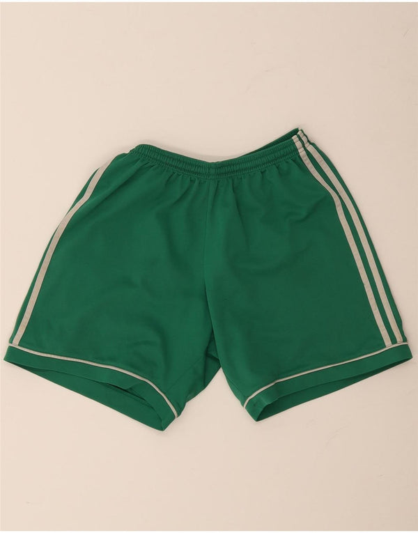 ADIDAS Mens Climalite Sport Shorts Médio Poliéster Verde
