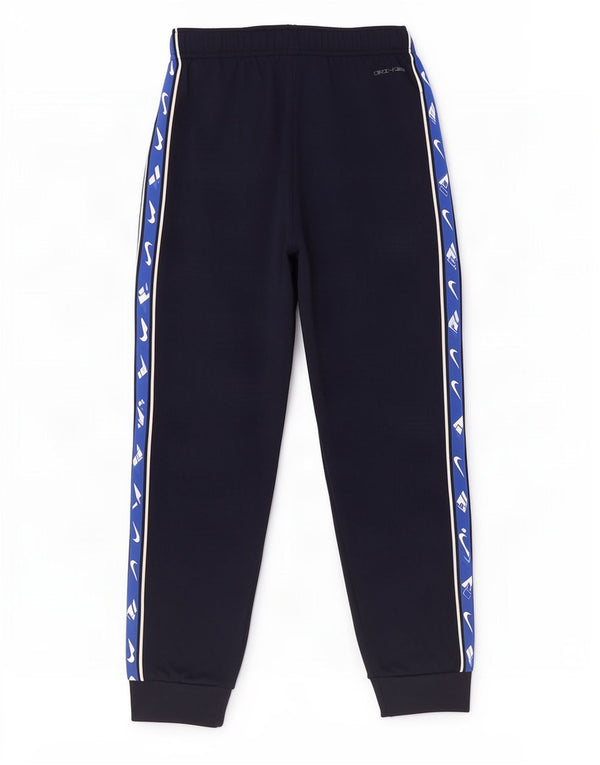 Calça de treino Nike Boys Dri Fit Joggers 8-9 anos pequeno azul marinho
