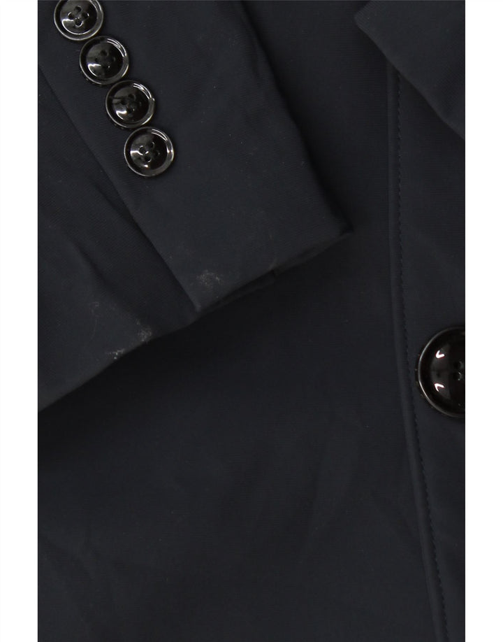 Roberto Ricci Designs Sobretudo Masculino Reino Unido 40 Grande Azul Marinho