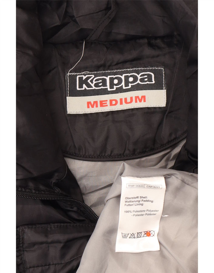 Colete acolchoado masculino KAPPA UK 38 poliéster preto médio