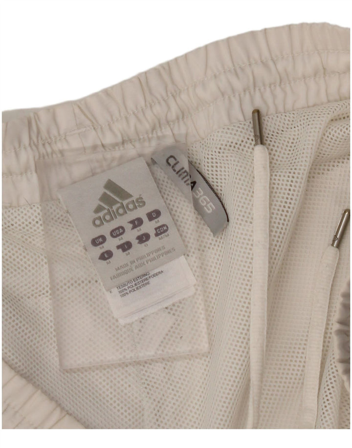 ADIDAS Mens Clima 365 Sport Shorts Médio Branco Colourblock Poliéster