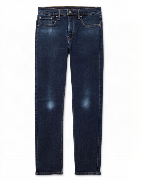 Calça jeans feminina Levi's 502 Tapered W32 L30 azul marinho algodão