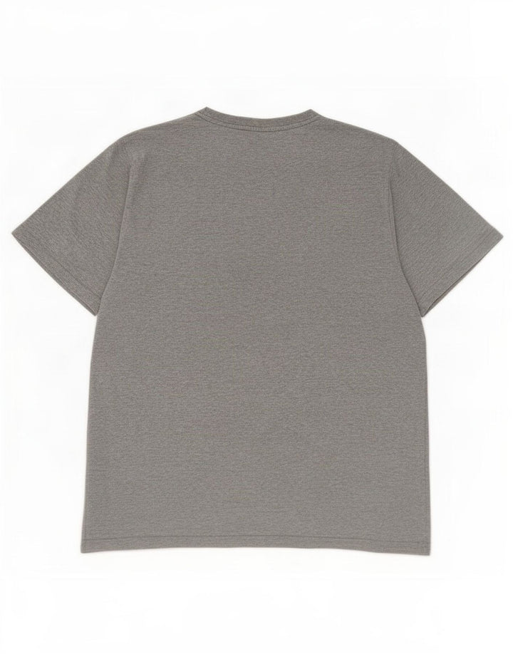 Camiseta gráfica masculina Dickies Top grande de algodão cinza