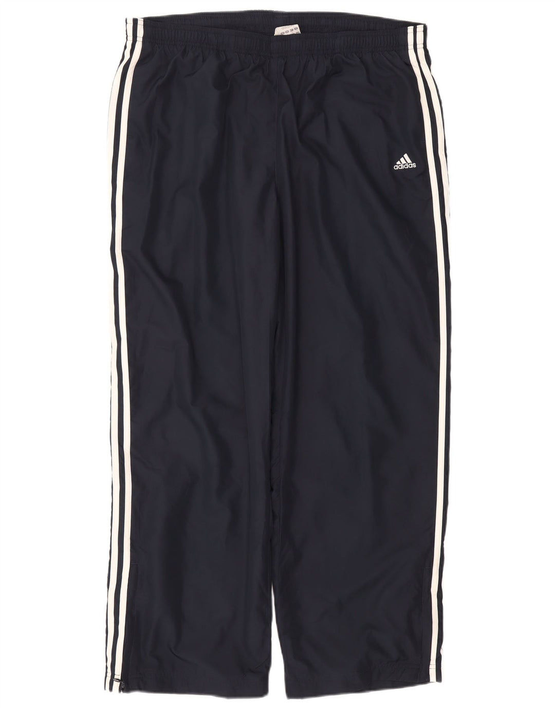 Calças de treino femininas ADIDAS UK 22 XL azul marinho poliéster
