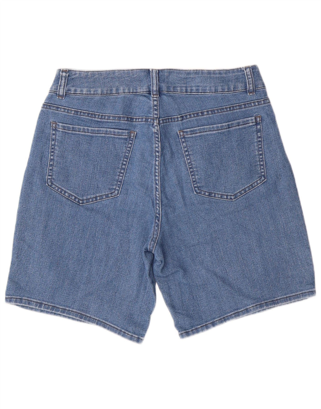 Shorts jeans feminino LEE Riders cintura média EUA 10 grande W30 algodão azul