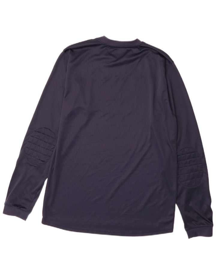 Uhlsport Mens Top Manga Longa XL Azul Marinho