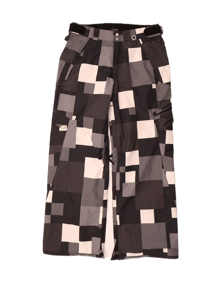 Calça de esqui masculina O'Neill IT 48 médio W32 L32 multicolorido geométrico