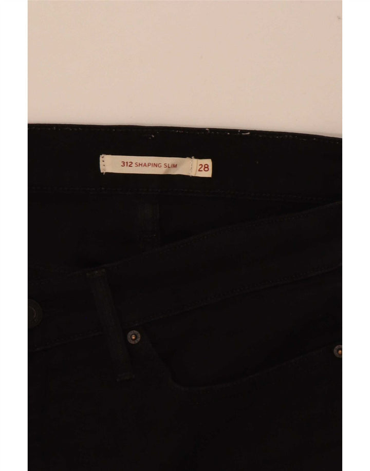 Calça jeans feminina Levi's 312 Shaping Slim W28 L31 preta