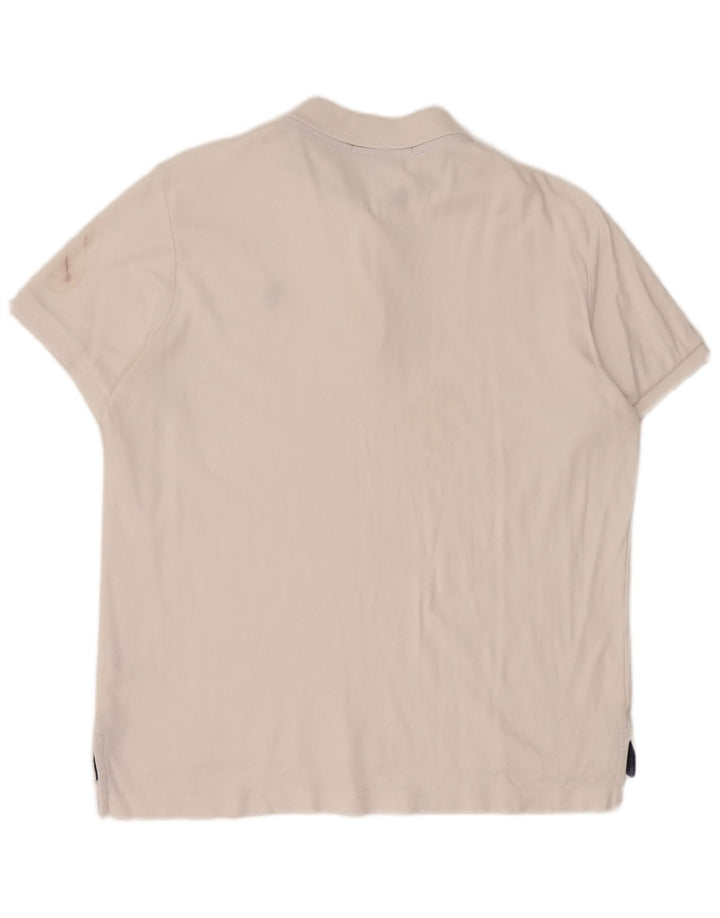 US Polo Assn. Camisa Masculina Média Algodão Branco