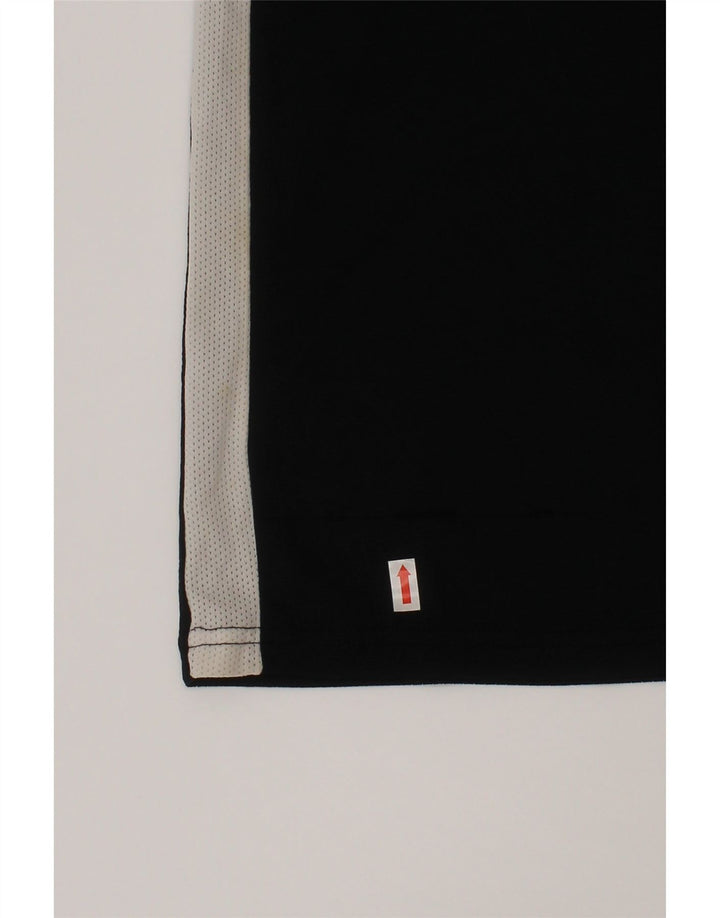 Camiseta Nike Boys Dri Fit Top 10-11 Anos Médio Preto Colourblock