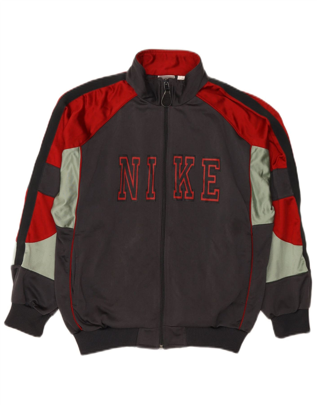 Jaqueta Nike Boys Graphic Tracksuit Top 10-11 Anos Cinza Médio Colourblock