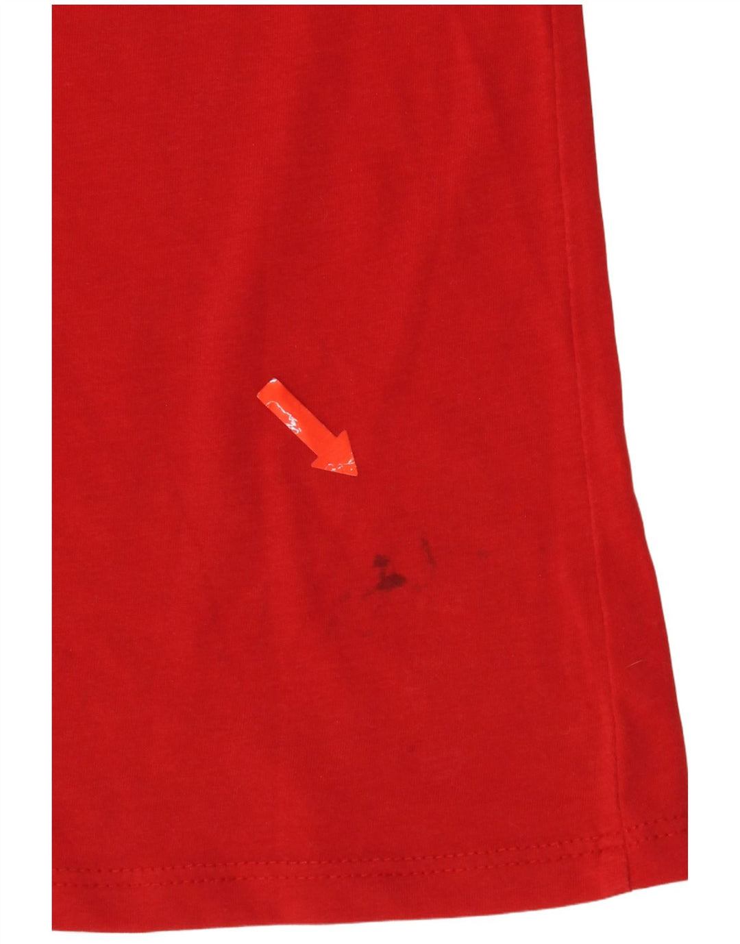 Camiseta feminina G-Star com estampa gráfica UK 10 pequena vermelha