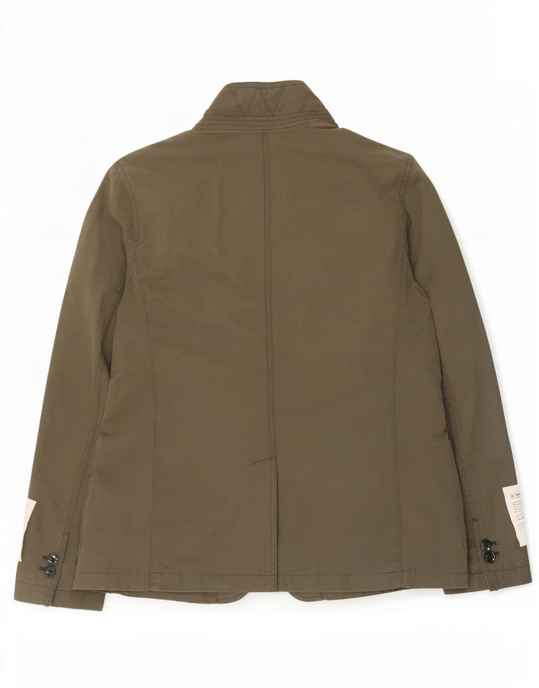 Jaqueta utilitária masculina Woolrich UK 40 grande algodão verde