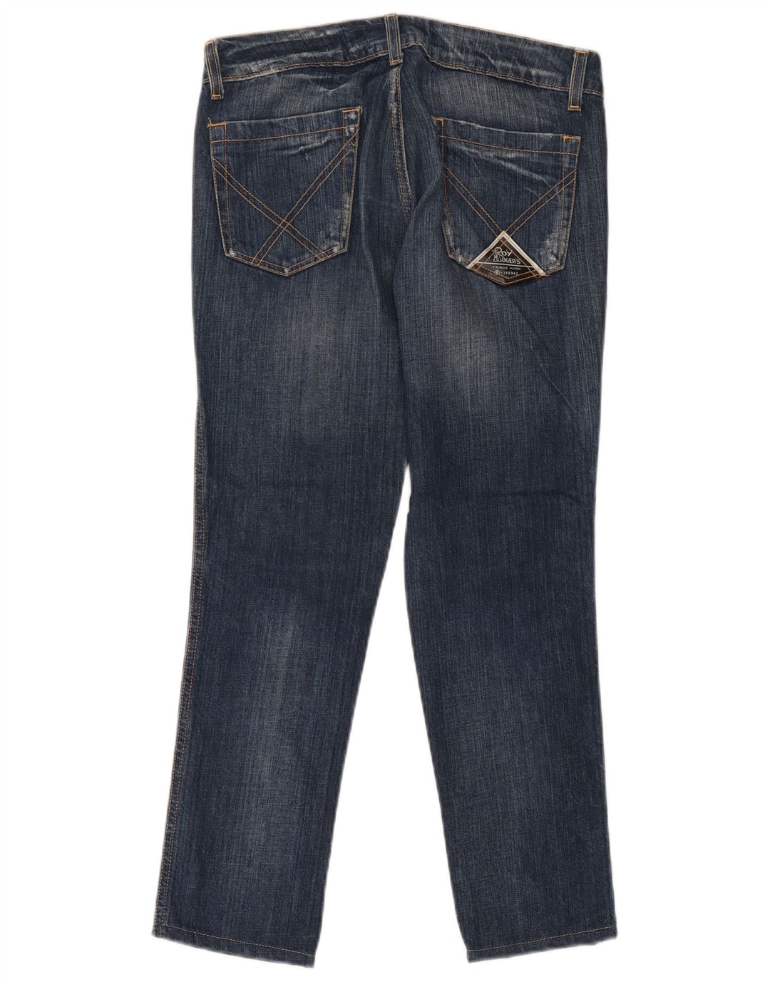 Calça jeans feminina Roy Rogers W30 L27 azul algodão