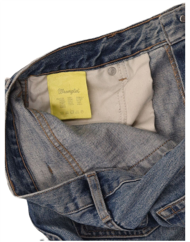 Jeans retos masculinos WRANGLER W34 L30 algodão azul