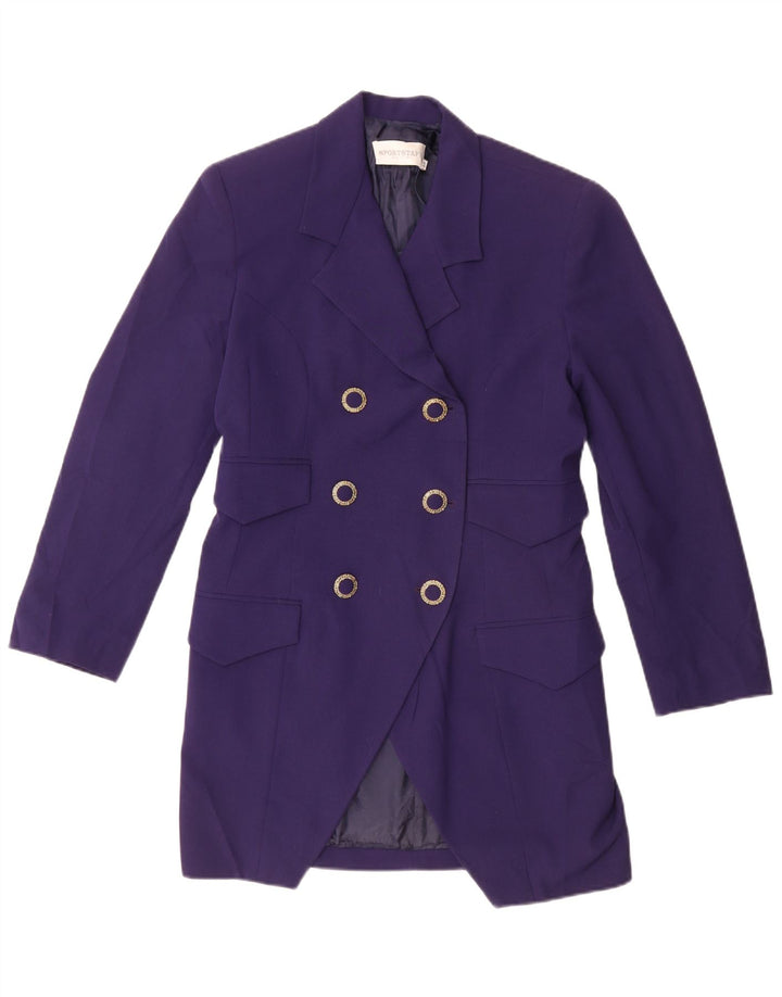 Jaqueta blazer feminina Sportstaff com peito duplo IT 46 grande roxo