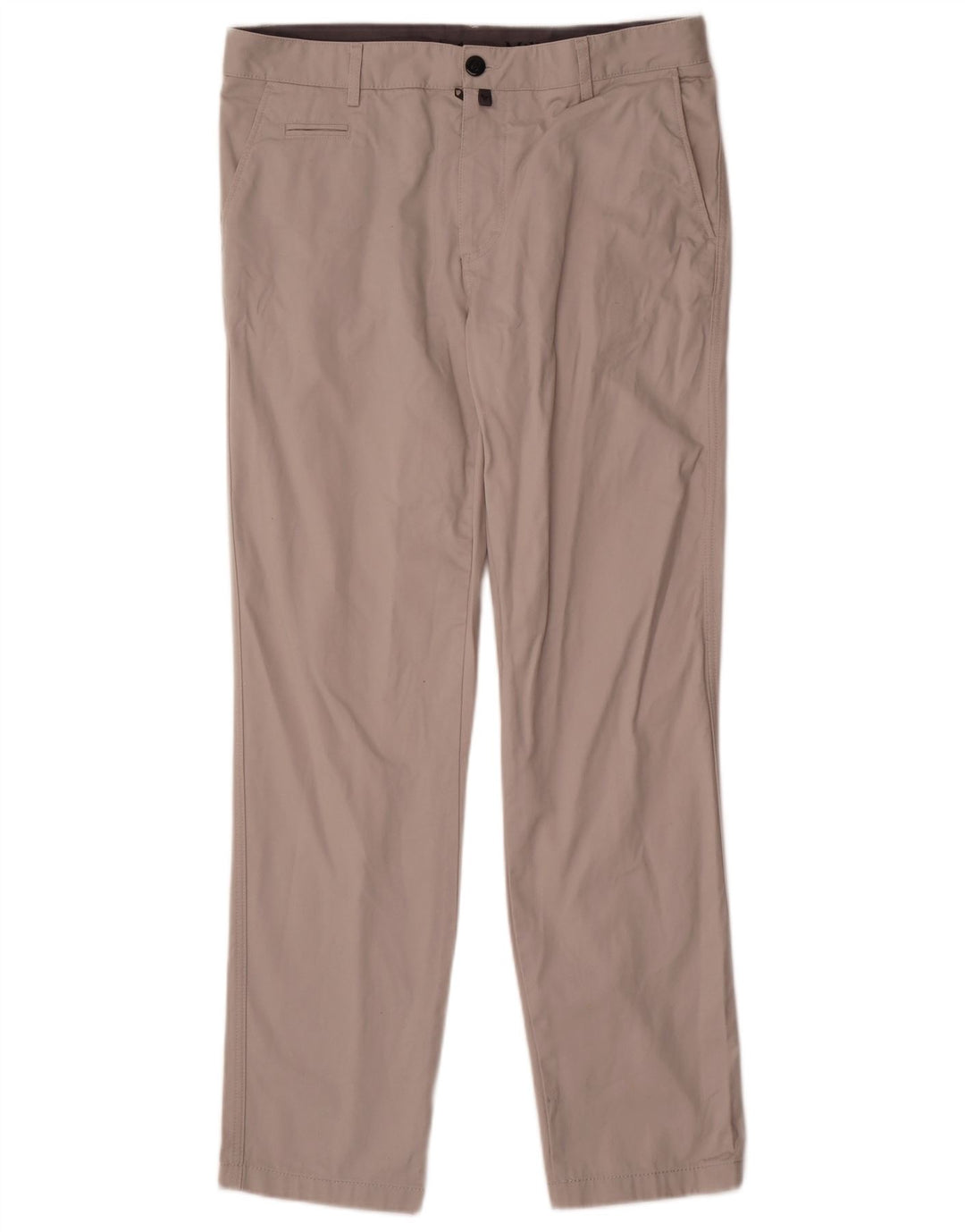 Calça chino reta masculina Avirex W34 L31 cinza