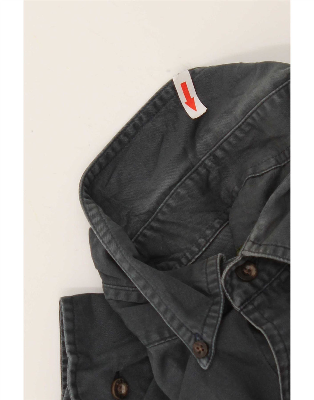Camisa masculina Timberland médio azul marinho algodão