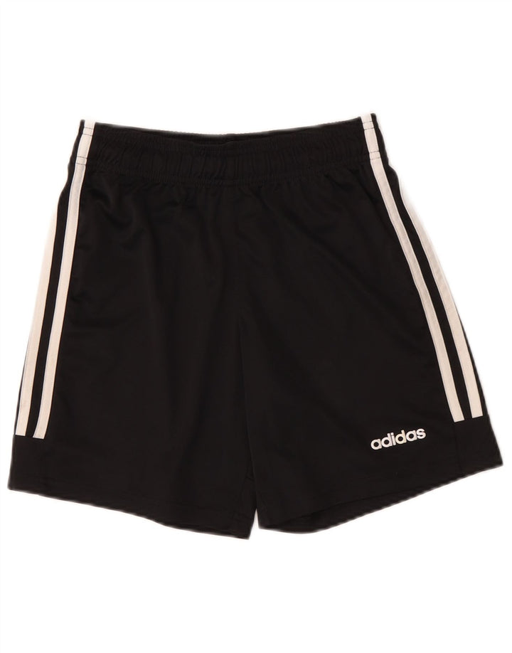 Shorts esportivos Adidas Boys Climacool 11-12 anos preto poliéster
