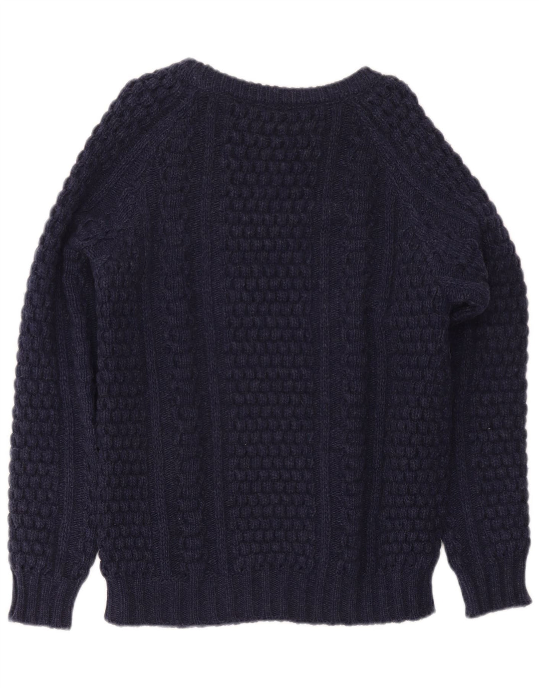 Suéter masculino Les Copains regular fit com gola redonda pequeno azul marinho