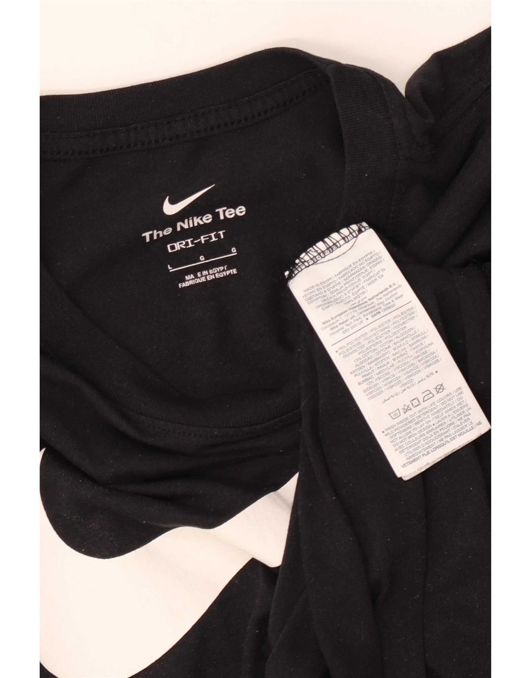 Camiseta Nike Masculina Dri Fit Graphic Top Grande Poliéster Preto