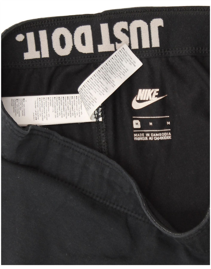 Leggings Nike Femininas Graphic UK 12 Médio Algodão Preto