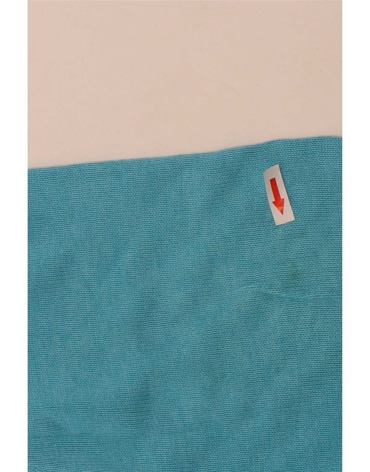 Suéter masculino Marks & Spencer com ajuste regular e decote em V XL azul