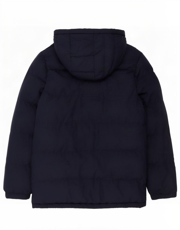 Jaqueta acolchoada com capuz para meninos Lyle & Scott 15-16 anos azul marinho poliéster