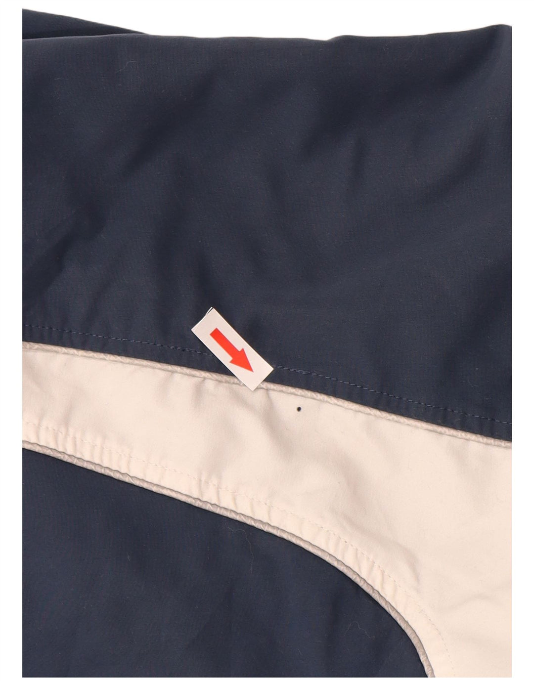 ASICS Mens Treino Top Jacket XL Azul Marinho Colourblock Poliéster