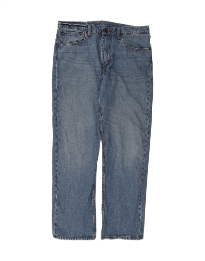 Levi's Masculino 551 Straight Jeans W34 L32 Azul Algodão