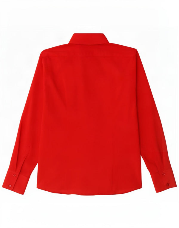 Blusa feminina Marks & Spencer Reino Unido 12 vermelho médio