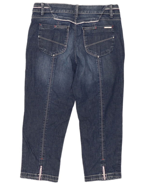 Jeans Capri feminino TRUSSARDI W30 L21 algodão azul marinho