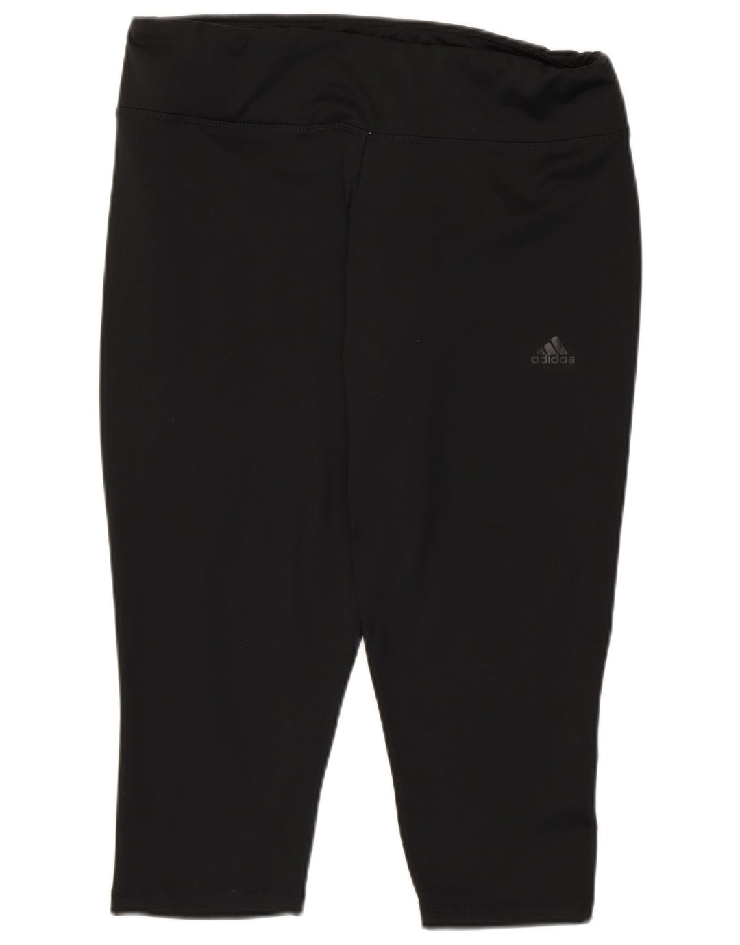 Adidas Womens Climalite Capri Leggings UK 16/18 Grande Preto Poliéster