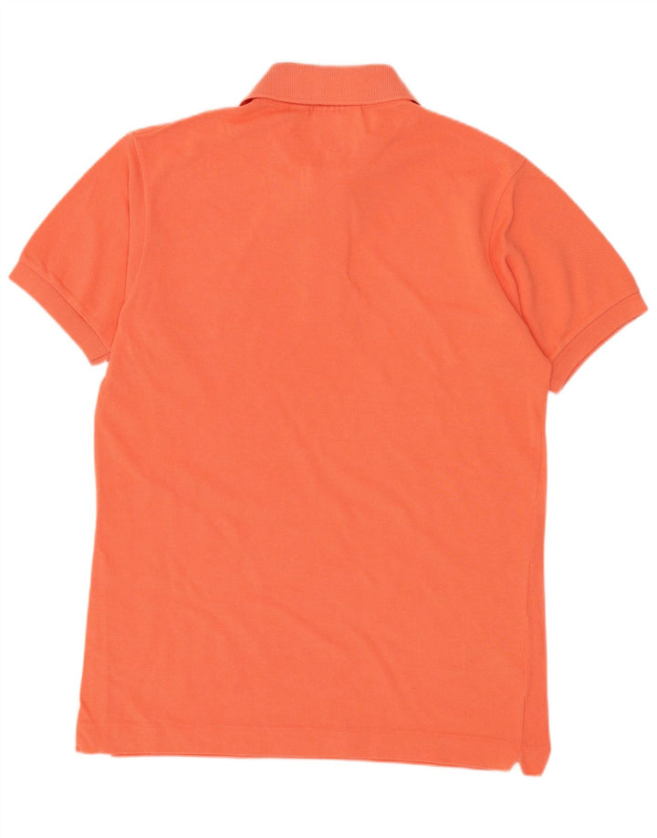 Camisa polo masculina LACOSTE Classic Fit tamanho 2 XS laranja