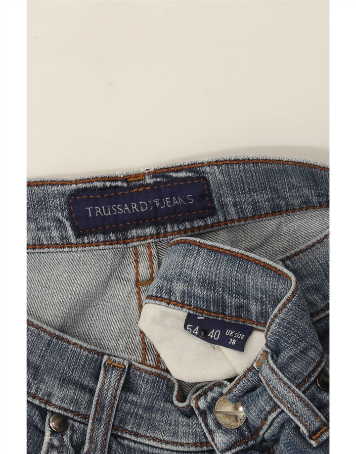 Jeans retos masculinos Trussardi W38 L30 azul