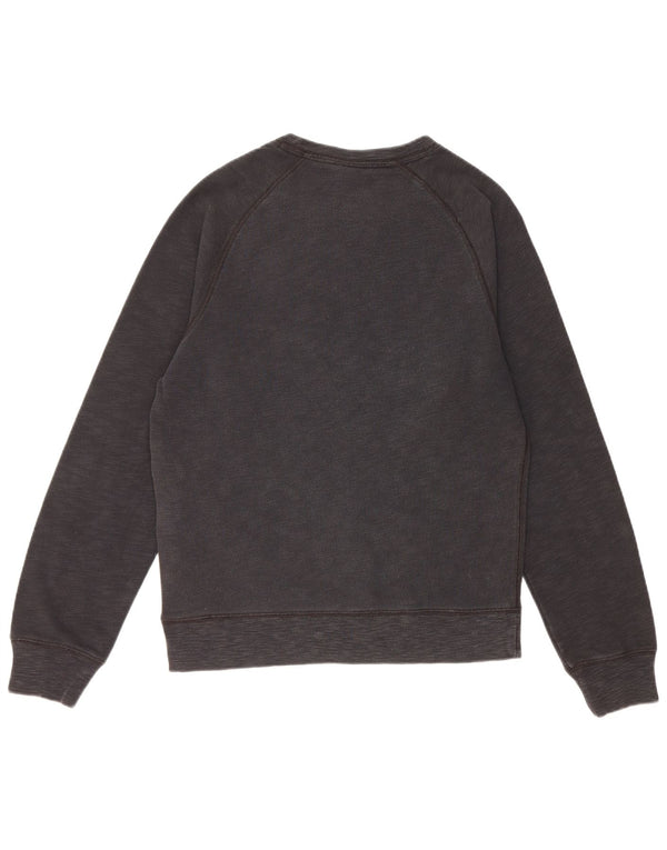 Moletom feminino Nike Jumper UK 10 pequeno algodão preto