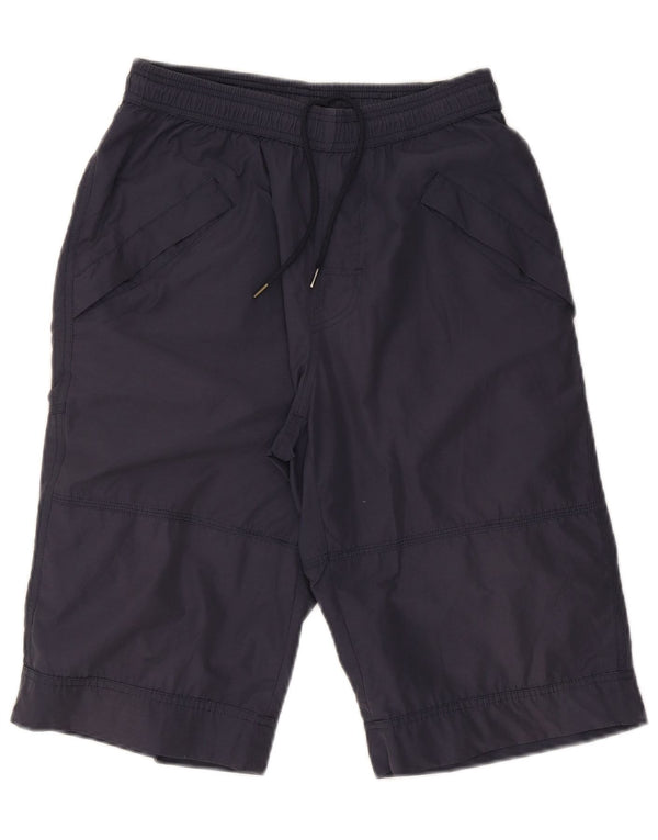 Diadora Mens Sport Shorts Pequeno Algodão Azul Marinho