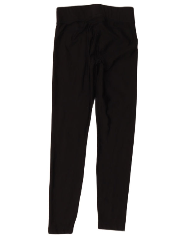 Under Armour Womens Heat Gear Leggings Reino Unido 12 Médio Preto