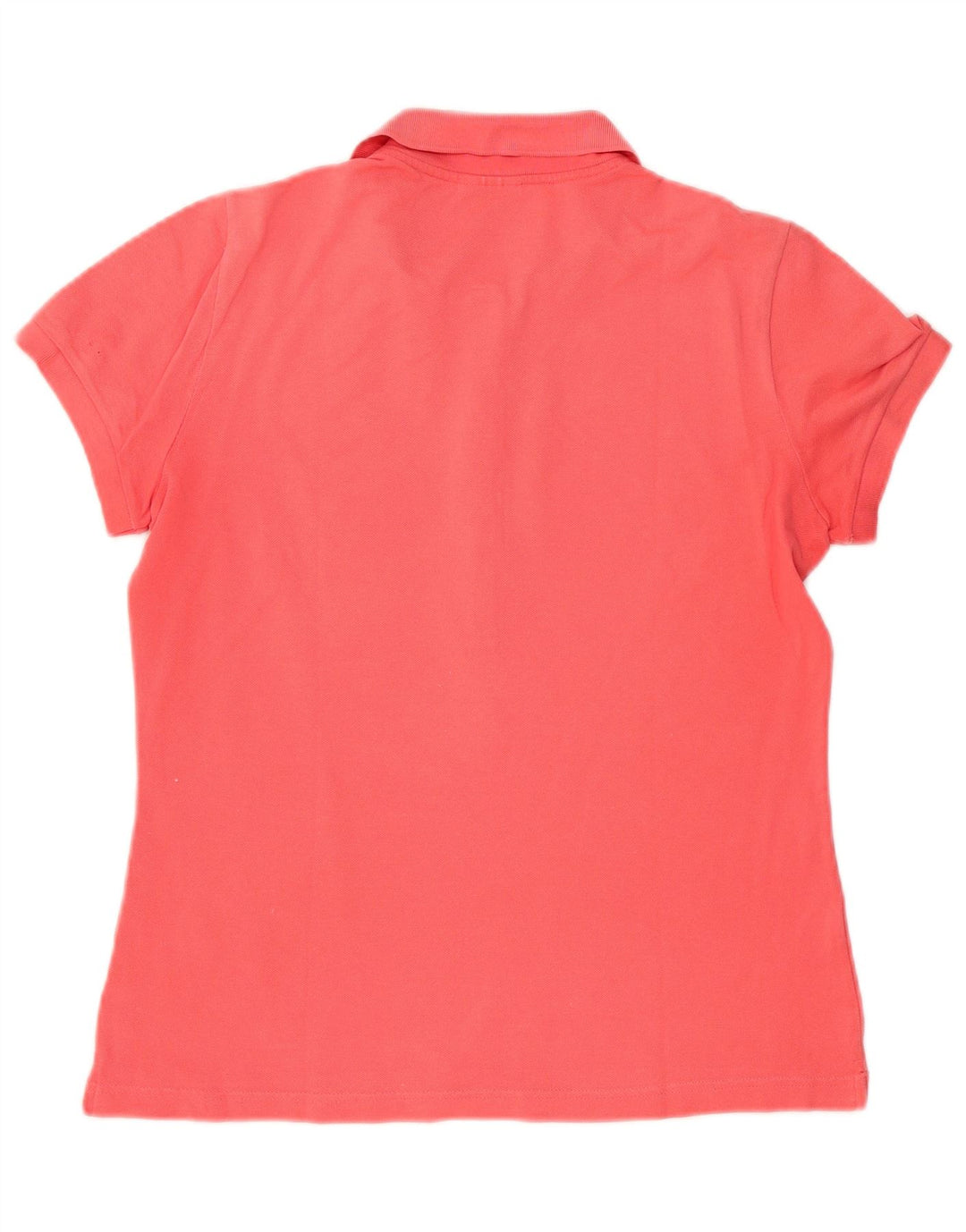 Camisa polo feminina Lacoste tamanho 46 XL algodão rosa