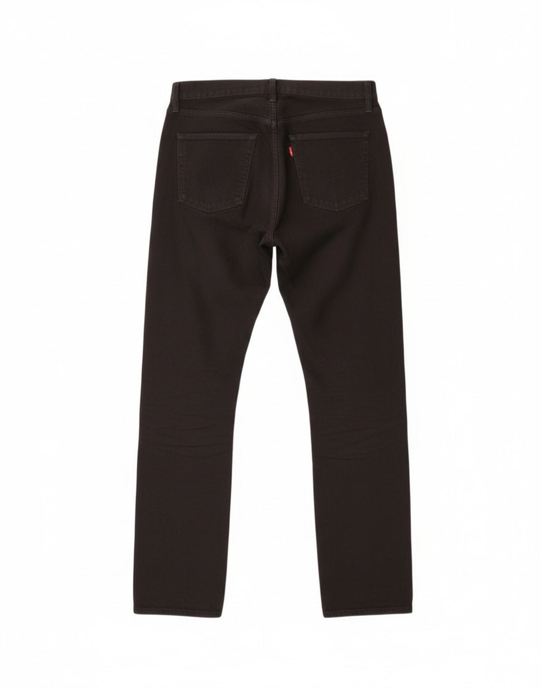 Jeans Levis 501 Straight Masculino W29 L30 Algodão Preto