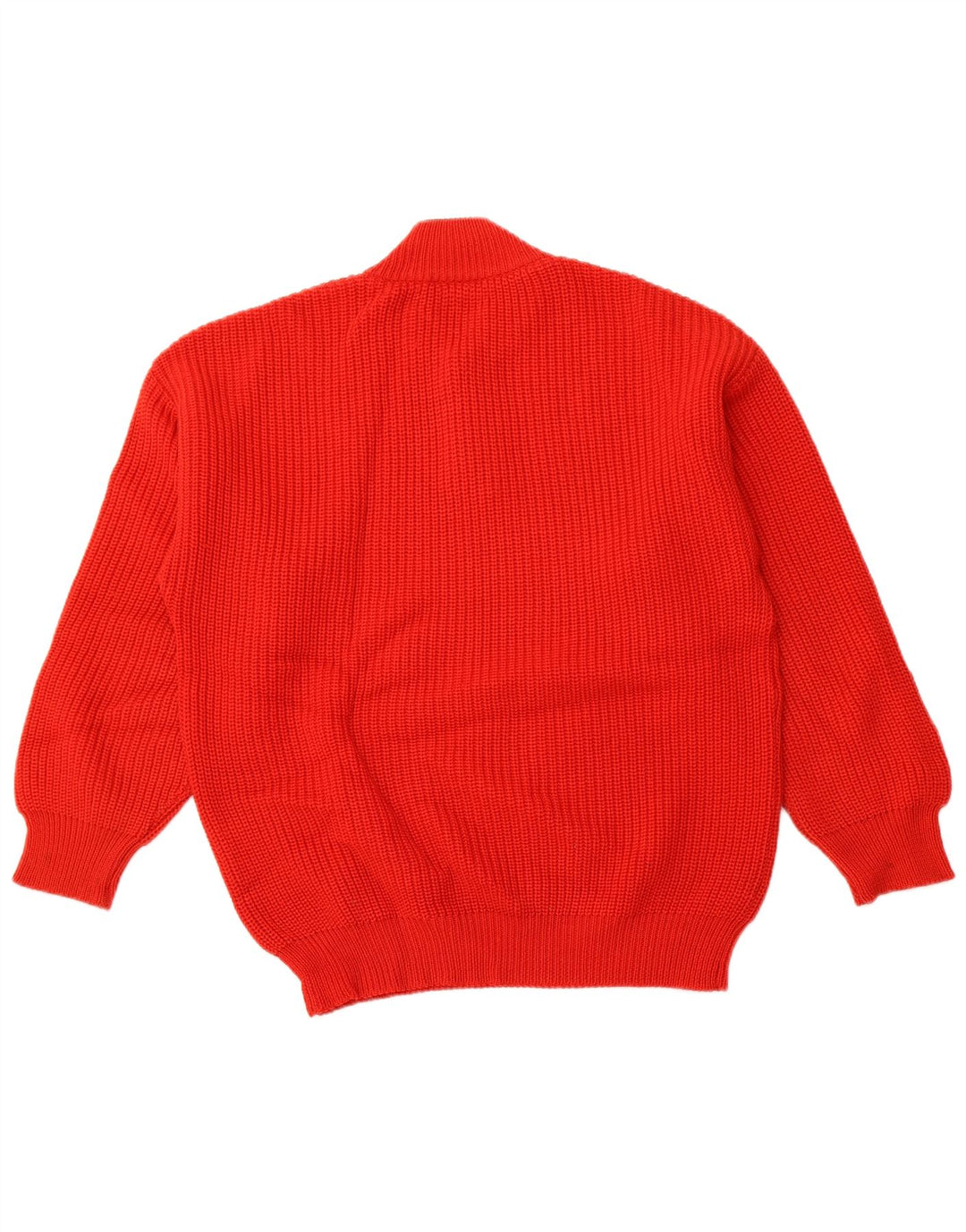 Suéter masculino PANCARI com gola redonda e botão IT 48 médio vermelho lã nova