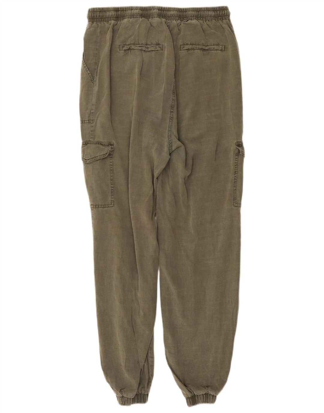 7 FOR ALL MANKIND Calça jogger feminina cargo média W30 L27 cáqui