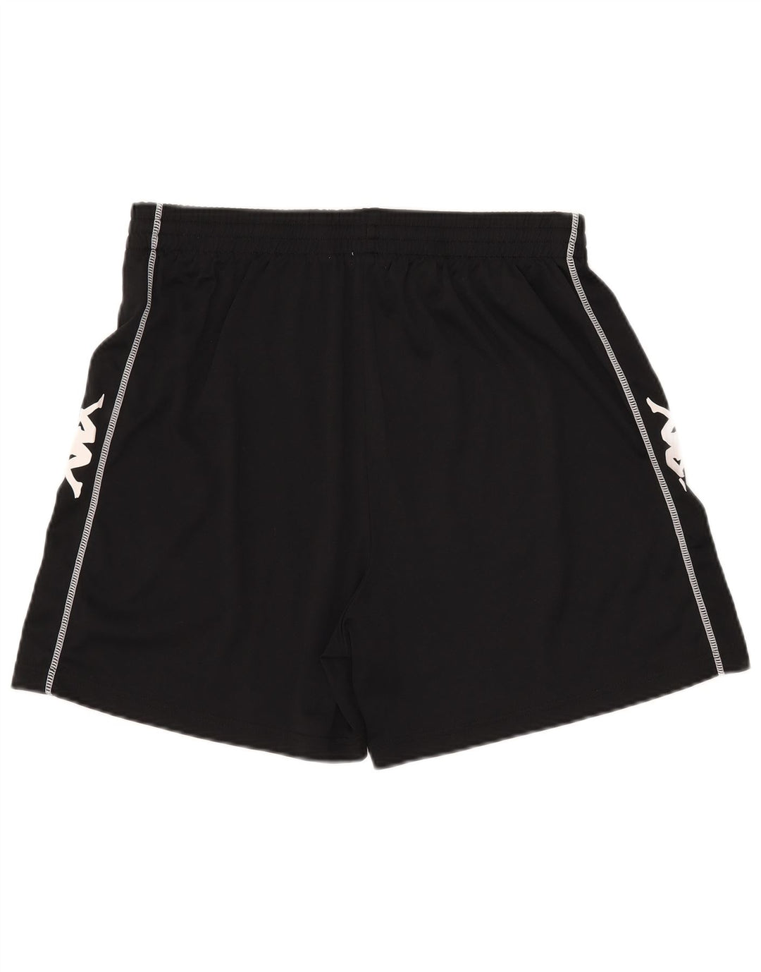 Shorts esportivos gráficos masculinos Kappa 2XL poliéster preto