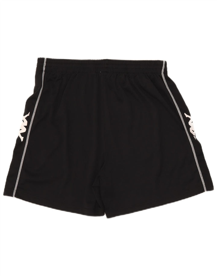 Shorts esportivos gráficos masculinos Kappa 2XL poliéster preto