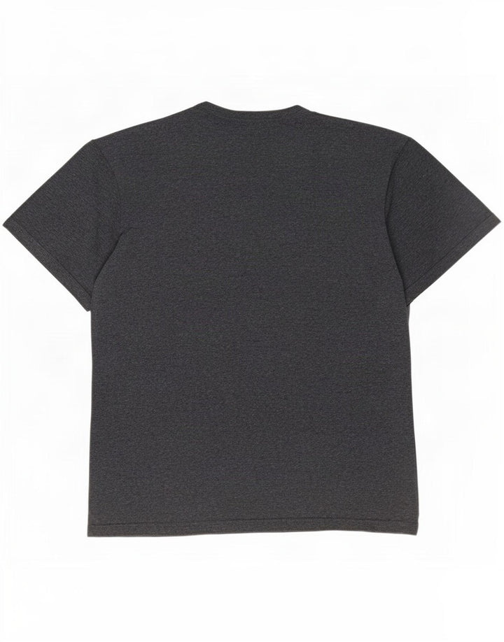 Camiseta masculina Charro Top grande algodão cinza