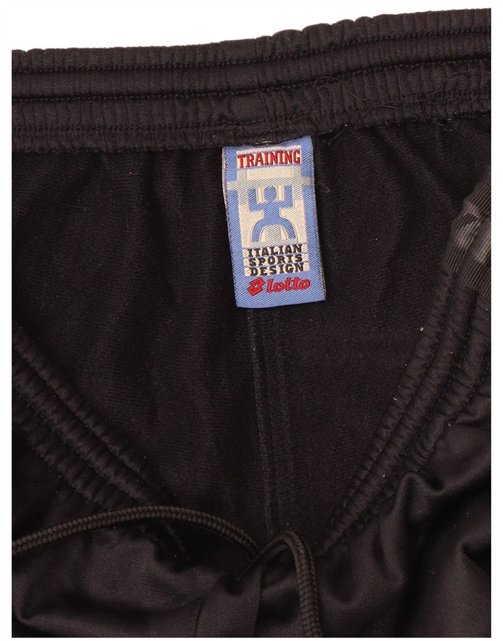 Calça de treino masculina Lotto Graphic preto médio